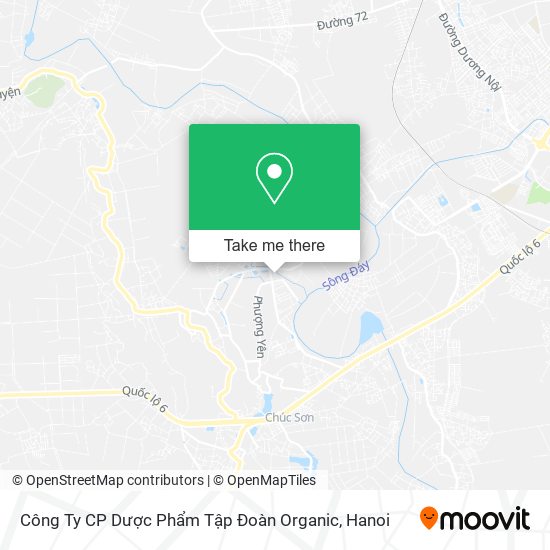 Công Ty CP Dược Phẩm Tập Đoàn Organic map