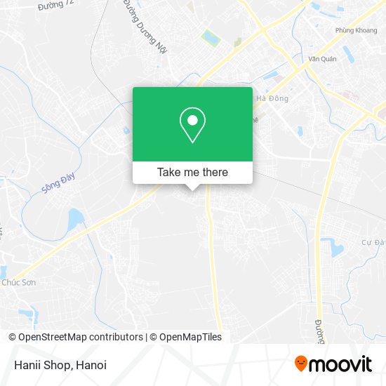 Hanii Shop map