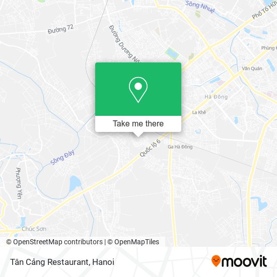 Tân Cảng Restaurant map