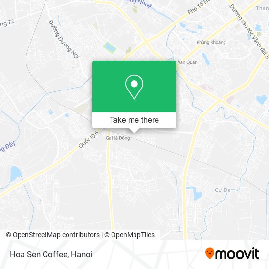 Hoa Sen Coffee map