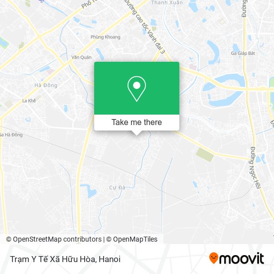 Trạm Y Tế Xã Hữu Hòa map