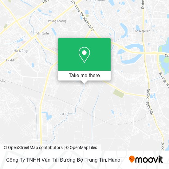 Công Ty TNHH Vận Tải Đường Bộ Trung Tín map