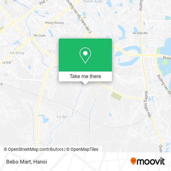 Bebo Mart map