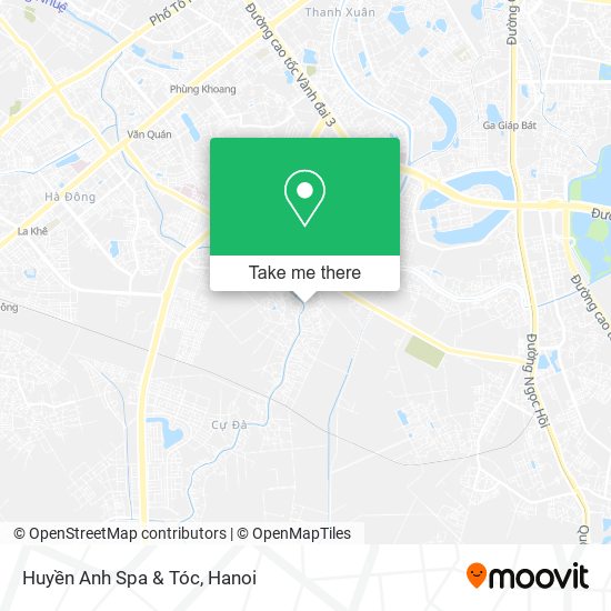 Huyền Anh Spa & Tóc map