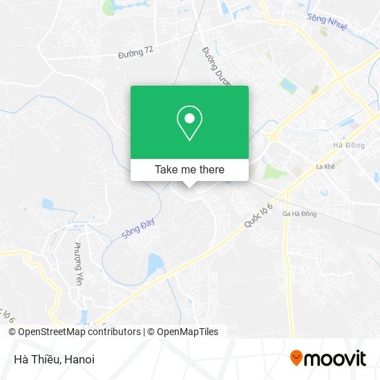 Hà Thiều map