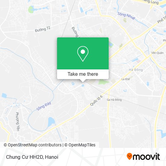 Chung Cư HH2D map
