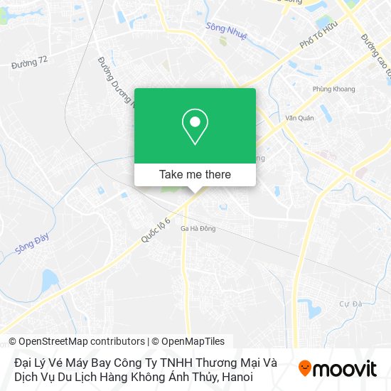 Đại Lý Vé Máy Bay Công Ty TNHH Thương Mại Và Dịch Vụ Du Lịch Hàng Không Ánh Thủy map