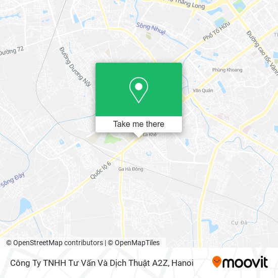 Công Ty TNHH Tư Vấn Và Dịch Thuật A2Z map