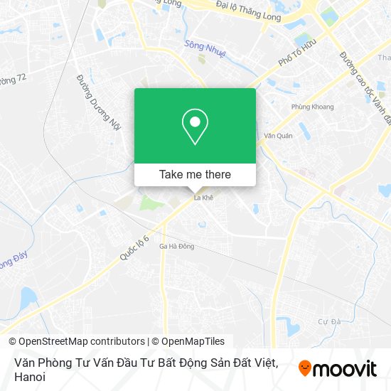 Văn Phòng Tư Vấn Đầu Tư Bất Động Sản Đất Việt map