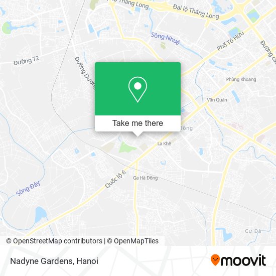 Nadyne Gardens map