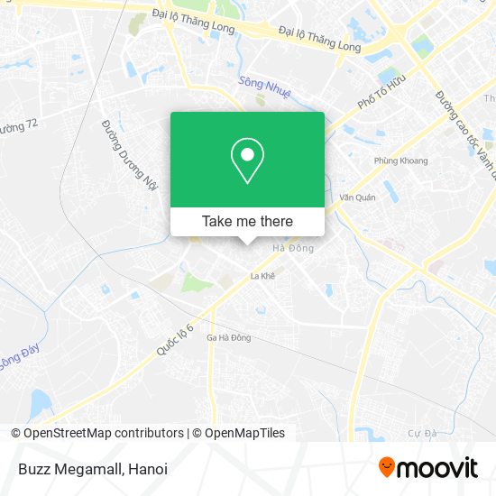 Buzz Megamall map