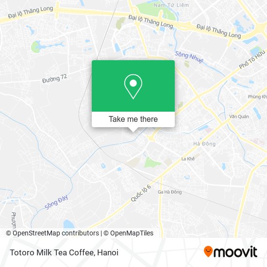 Totoro Milk Tea Coffee map