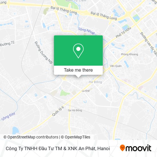 Công Ty TNHH Đầu Tư TM & XNK An Phát map