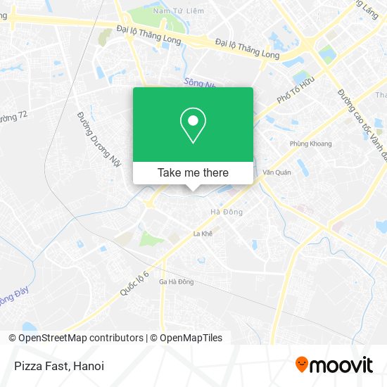 Pizza Fast map