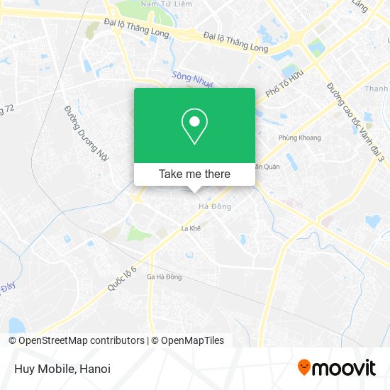 Huy Mobile map