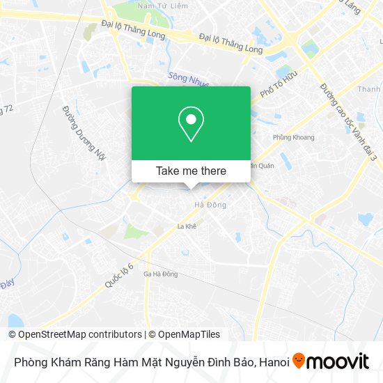 Phòng Khám Răng Hàm Mặt Nguyễn Đình Bảo map