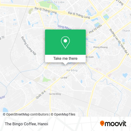 The Bingo Coffee map