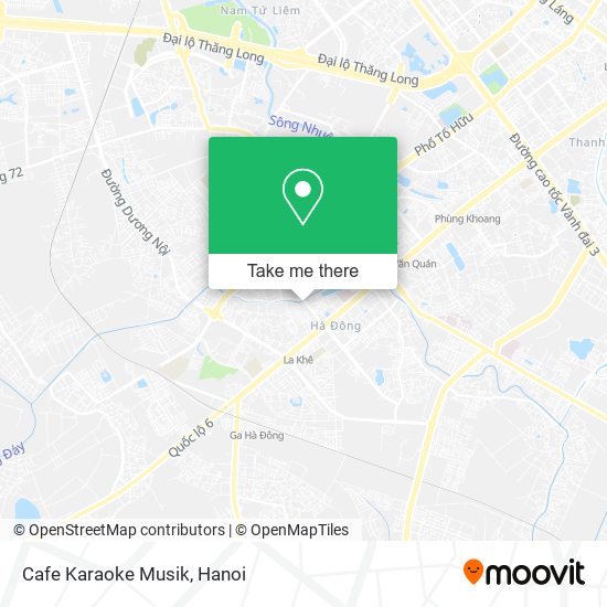 Cafe Karaoke Musik map