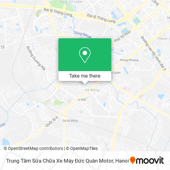 Trung Tâm Sửa Chữa Xe Máy Đức Quân Motor map