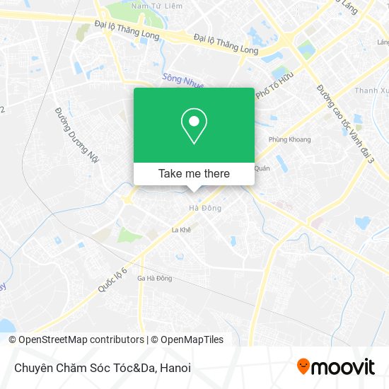 Chuyên Chăm Sóc Tóc&Da map