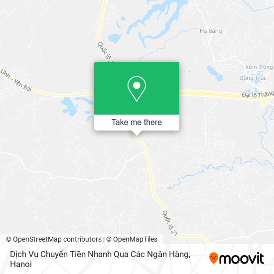 Dịch Vụ Chuyển Tiền Nhanh Qua Các Ngân Hàng map