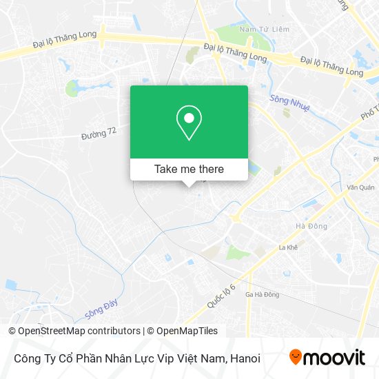 Công Ty Cổ Phần Nhân Lực Vip Việt Nam map