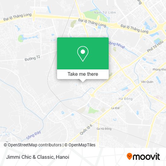 Jimmi Chic & Classic map