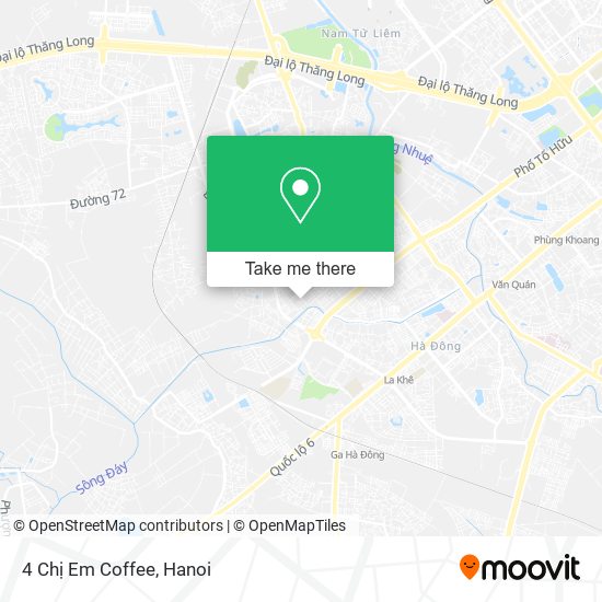 4 Chị Em Coffee map