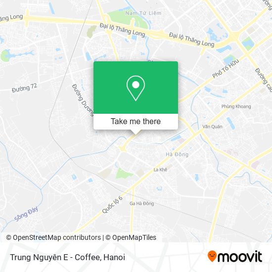 Trung Nguyên E - Coffee map