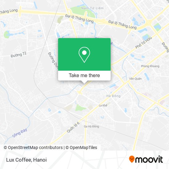 Lux Coffee map