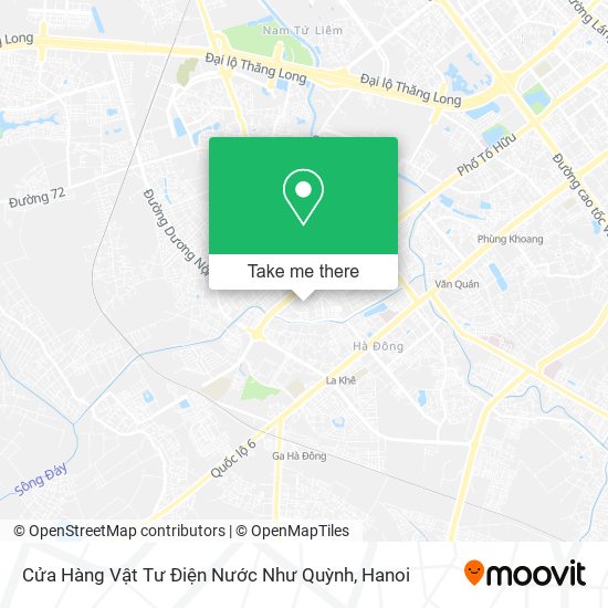 Cửa Hàng Vật Tư Điện Nước Như Quỳnh map