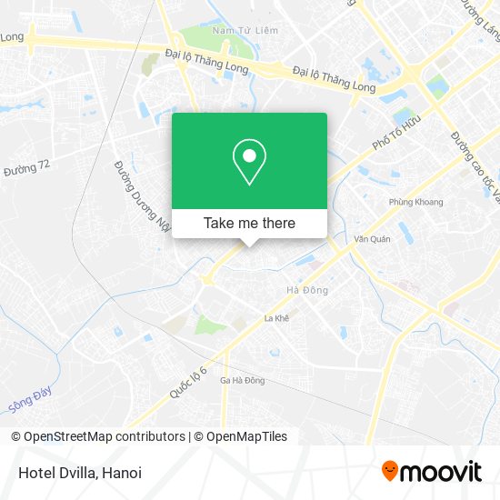 Hotel Dvilla map