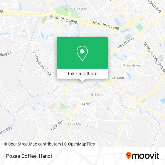 Pozaa Coffee map