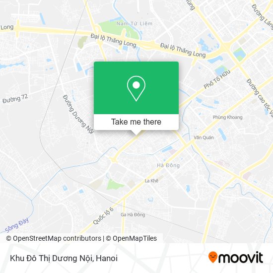 Khu Đô Thị Dương Nội map