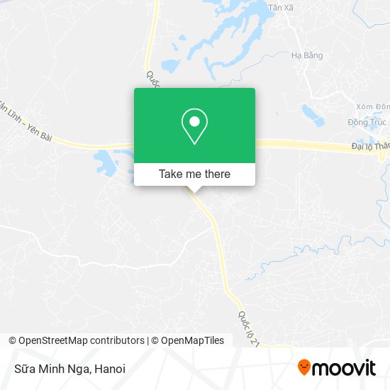 Sữa Minh Nga map