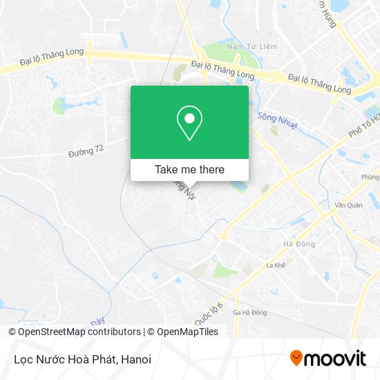 Lọc Nước Hoà Phát map