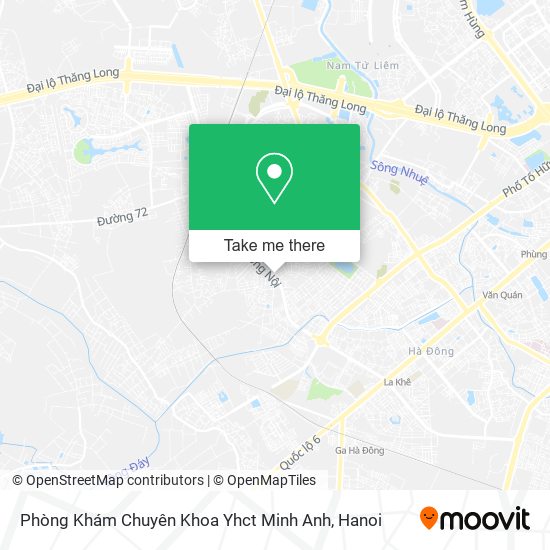 Phòng Khám Chuyên Khoa Yhct Minh Anh map