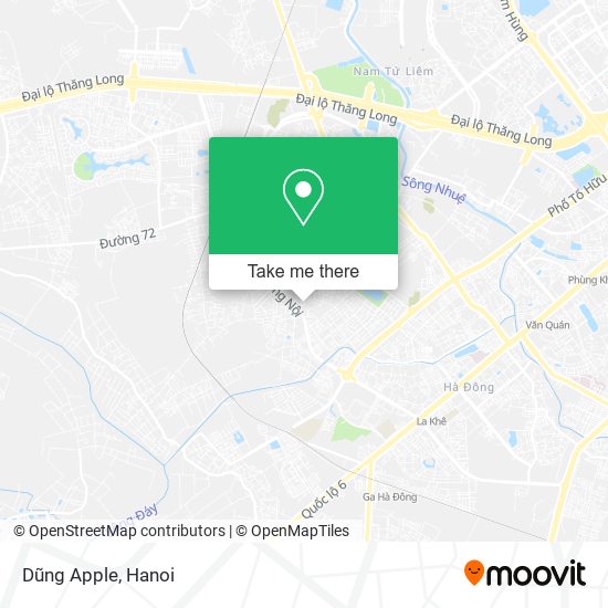 Dũng Apple map