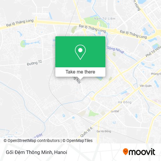 Gối Đệm Thông Minh map