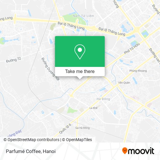 Parfumé Coffee map
