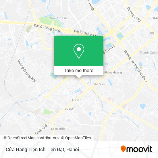 Cửa Hàng Tiện Ích Tiến Đạt map