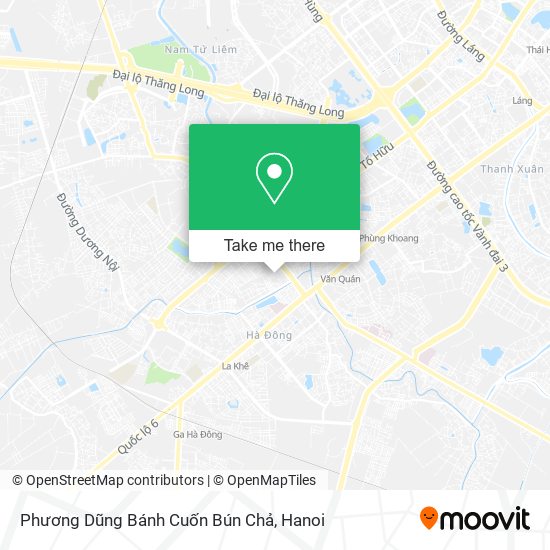 Phương Dũng Bánh Cuốn Bún Chả map