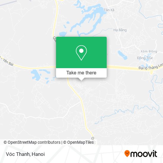 Vóc Thanh map