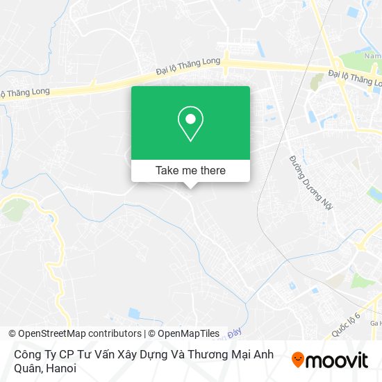 Công Ty CP Tư Vấn Xây Dựng Và Thương Mại Anh Quân map