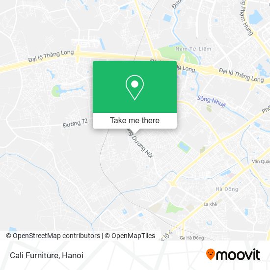 Cali Furniture map