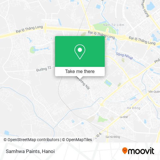 Samhwa Paints map