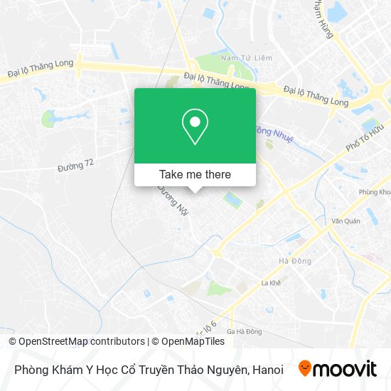 Phòng Khám Y Học Cổ Truyền Thảo Nguyên map