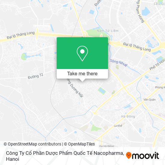 Công Ty Cổ Phần Dược Phẩm Quốc Tế Nacopharma map