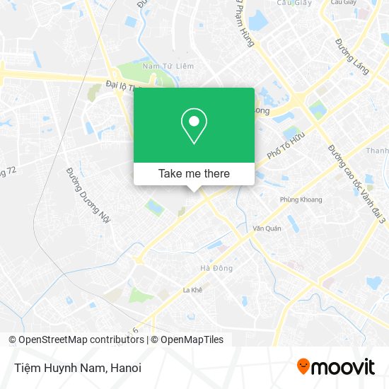 Tiệm Huynh Nam map