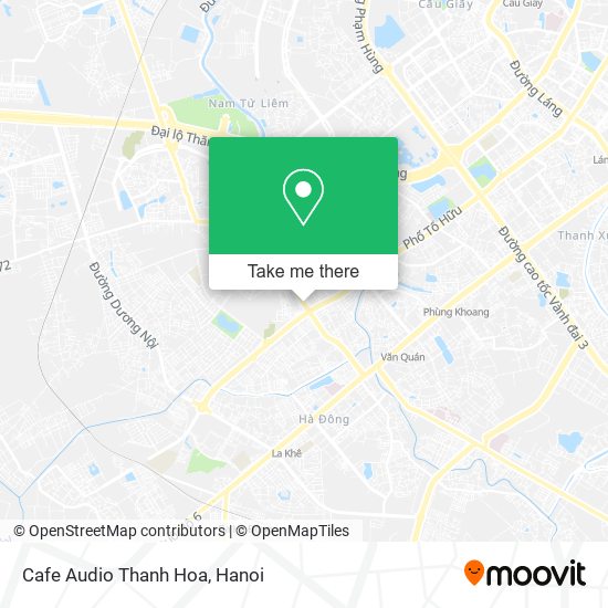 Cafe Audio Thanh Hoa map